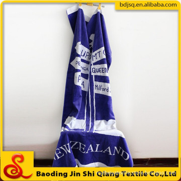 Yarn Dyed Jacquard Velvet 100% Cotton Cheap Wholesale Beach Towels
